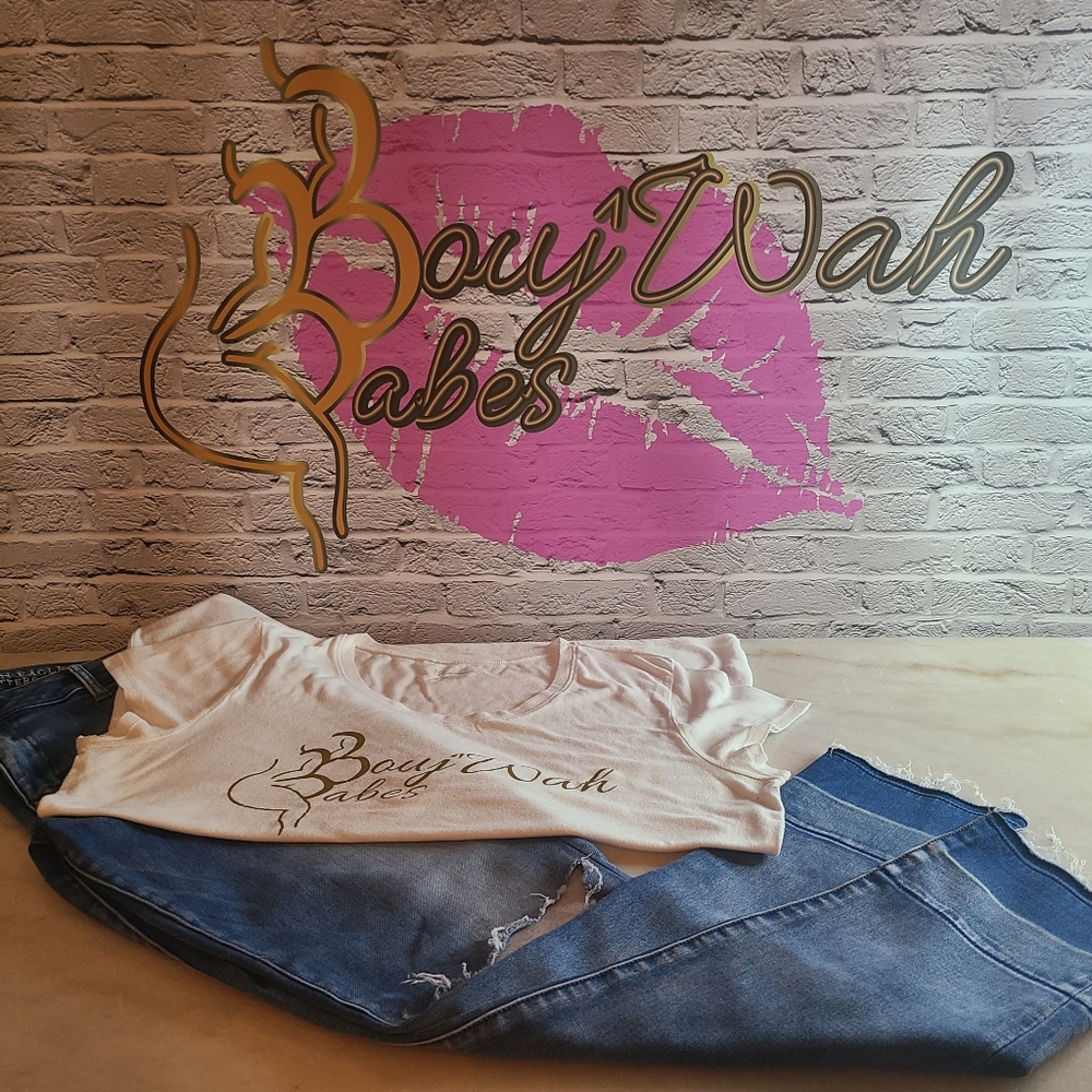 2 toned vintage Raw Edge stretch skinny jeans